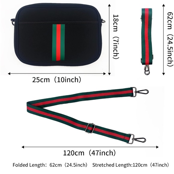 NEW| Trendy & Chic Crossbody Bag with Adjustable Detachable Strap - Picture 5 of 5